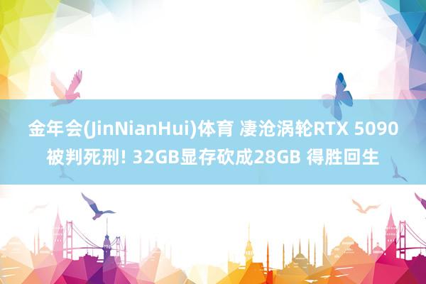 金年会(JinNianHui)体育 凄沧涡轮RTX 5090被判死刑! 32GB显存砍成28GB 得胜回生